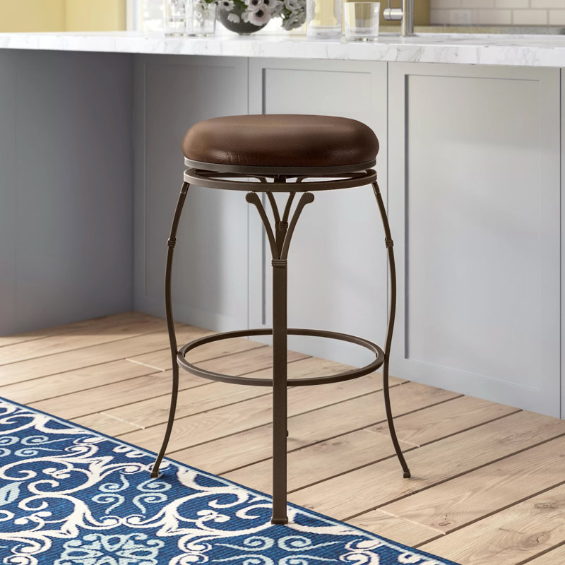 Red Barrel Studio Boyers 30" Swivel Bar Stool & Reviews Wayfair